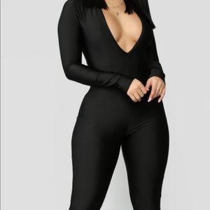 Black jumpsuit